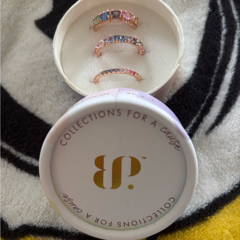 Mental Health 2024 ring stack Set by BP size 10